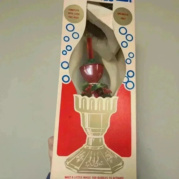 Vintage bubbling  electric Christmas lamp - Picture 6 of 11